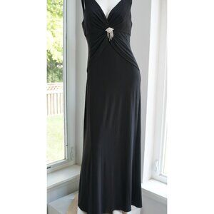 Black cachet Maxi dress Size Small